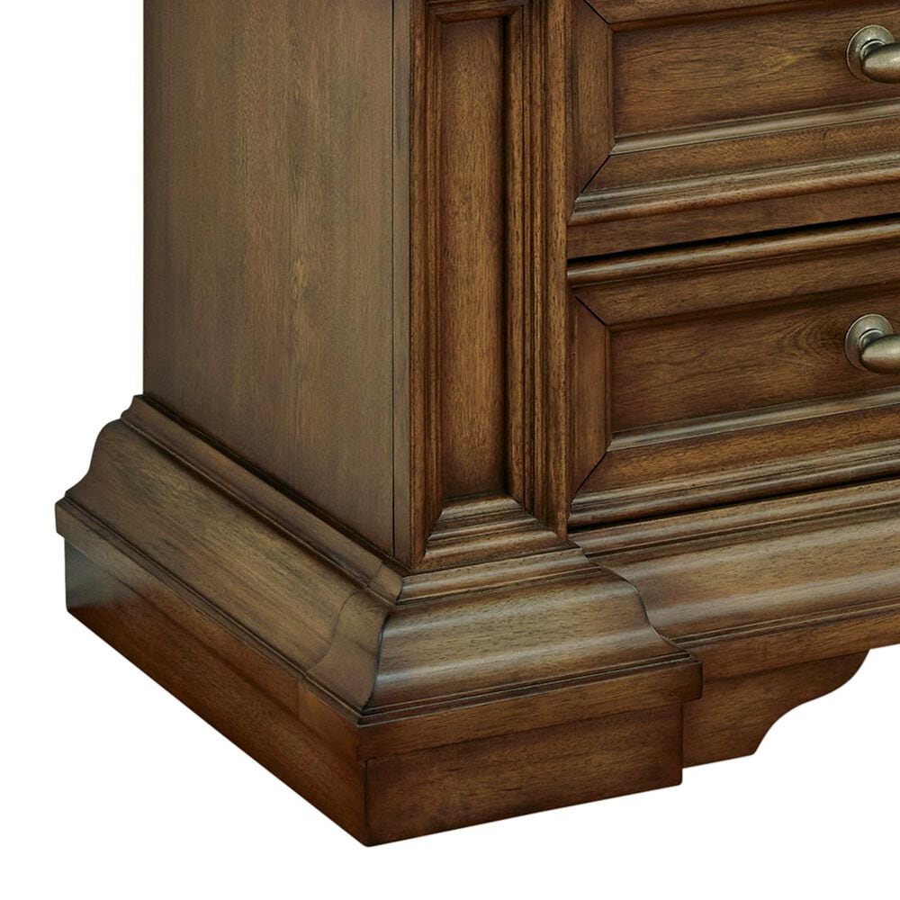 Millenium Frantanna Queen Panel Bed and 2 Nightstands in Brown, , large