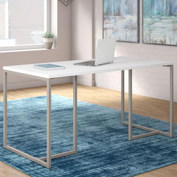 Bush Method 60" Table Desk in White, , large