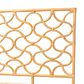 Baxton Studio Kalcya King Standalone Headboard in Light Honey, , large