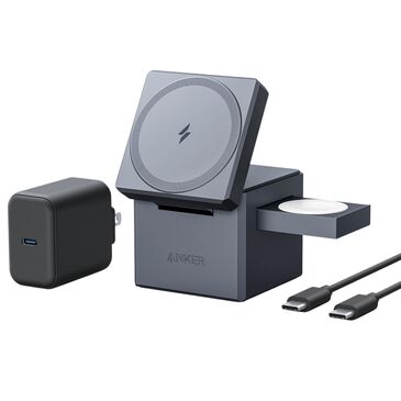 Anker MagSafe 3-in-1 Cube 15W MagSafe, 5W AirPod & Apple Watch, , large