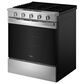 Whirlpool 2-Piece Kitchen Package with 5 Cu. Ft. Smart Gas Range and 1.1 Cu. Ft. Flush Mount Microwave in Fingerprint Resistant Stainless Steel, , large