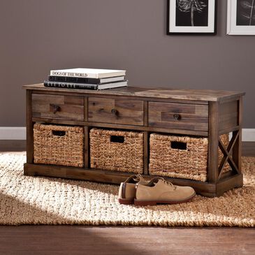 Southern Enterprises Jayton Storage Bench, , large