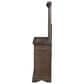 New Heritage Design Mar Vista Dresser Mirror in Rich Walnut, , large