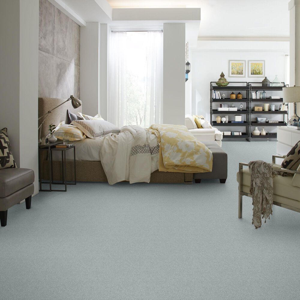 Shaw Find Your Comfort NS Blue Carpet in Water&#39;s Edge, , large