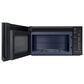SAMSUNG 2-Piece Kitchen Package with 30" Slide-In Induction Range and 2.1 Cu. Ft. Over-the-Range Microwave in Matte Black Stainless Steel, , large