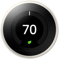 Google Nest Learning Thermostat - Smart Wi-Fi Thermostat - White