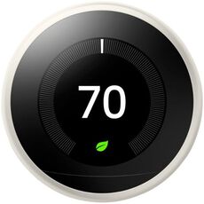 Google Nest Learning Thermostat - Smart Wi-Fi Thermostat - White
