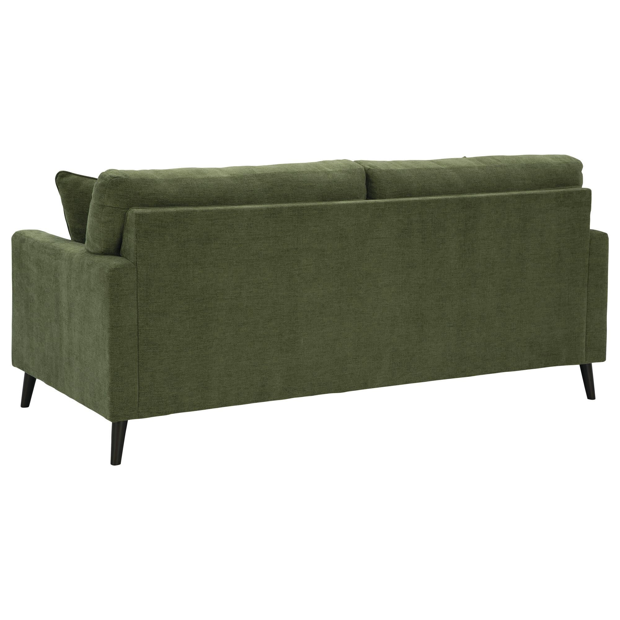 Ashley Bixler Stationary Sofa in Olive