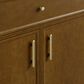 James Martin Bellshire 36" Single Bathroom Vanity in Honey Oak with 3 cm White Zeus Silestone Top and Rectangular Sink, , large