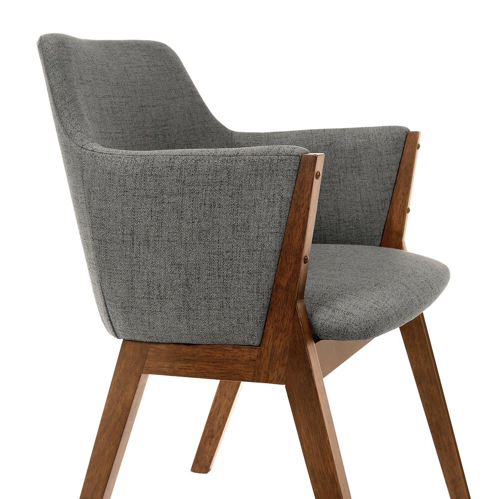 Blue River Renzo Dining Chair in Charcoal/Walnut &#40;Set of 2&#41;, , large