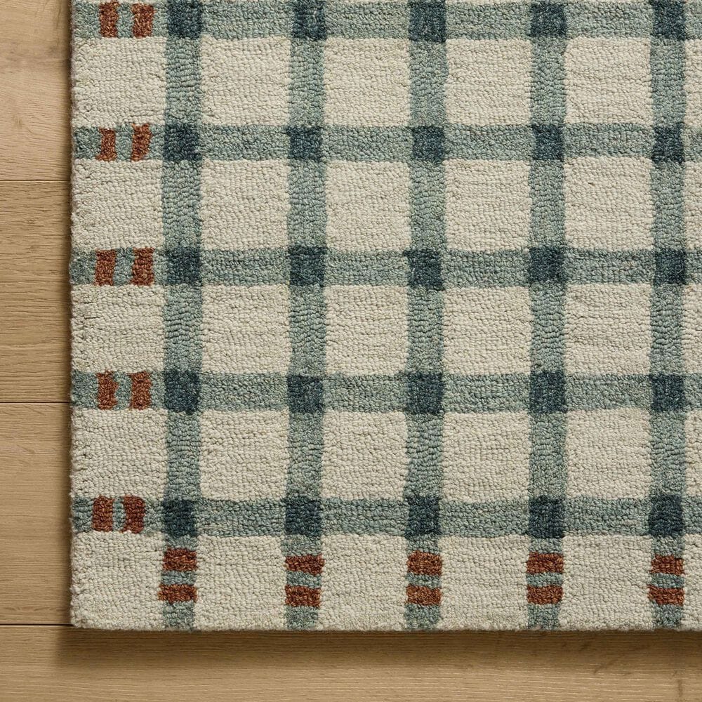 Magnolia Home Waylon Spa and Brick 7&#39;9&quot; x 9&#39;9&quot; Area Rug, , large