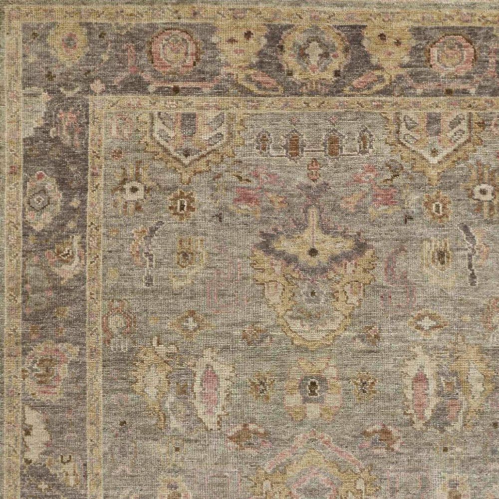 Feizy Carrington 7&#39;9&quot; x 9&#39;9&quot; Gray and Pink Area Rug, , large