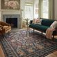 Rifle Paper Co. x Loloi Rosa 7"6" x 9"6" Black Area Rug, , large