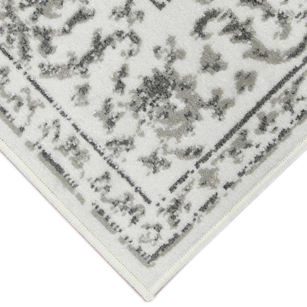 Amer Rugs Alpine 2&#39;7&quot; x 10&#39; Light Gray Runner, , large