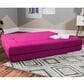 Jaxx Zipline Big Kids Modular Sofa & Ottoman in Fuchsia, , large