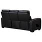Titanic Furniture All Star Power Reclining Sofa with Power Headrest in Black, , large