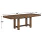 Ashley Moriville Dining Extension Table in Grayish Brown - Table Only, , large