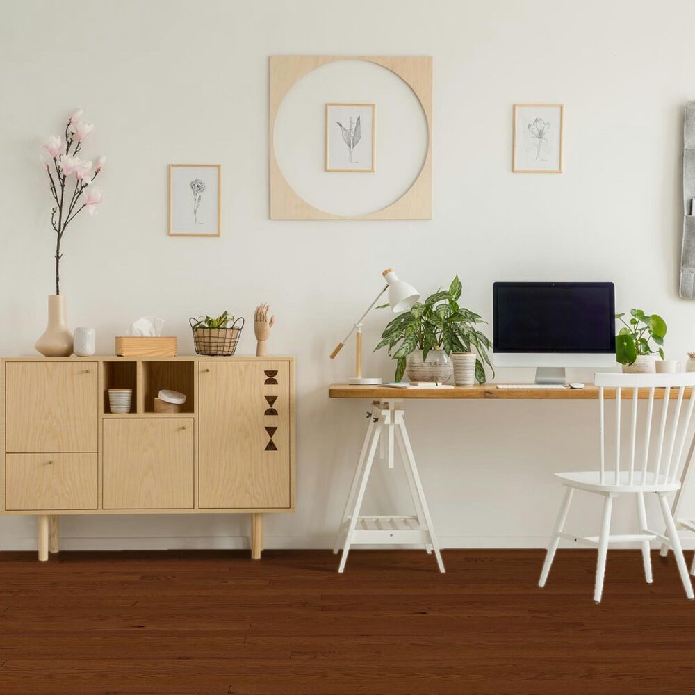 Lauzon Classics Gunstock 4 1/4" Red Oak Solid Hardwood, , large