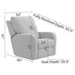 Catnapper Lullaby Power Auto-Glide P2 Recliner in Cotton, , large
