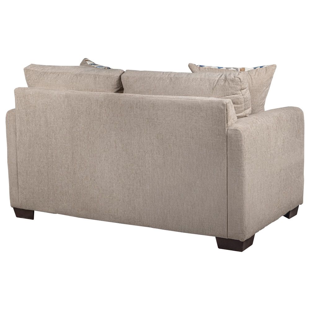 Northwestern Franz Stationary Loveseat in Parchment, , large