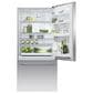 Fisher & Paykel Series 7 17.1 Cu. Ft. Right-Hinge Bottom-Freezer Refrigerator with Ice and Water in Stainless Steel, , large