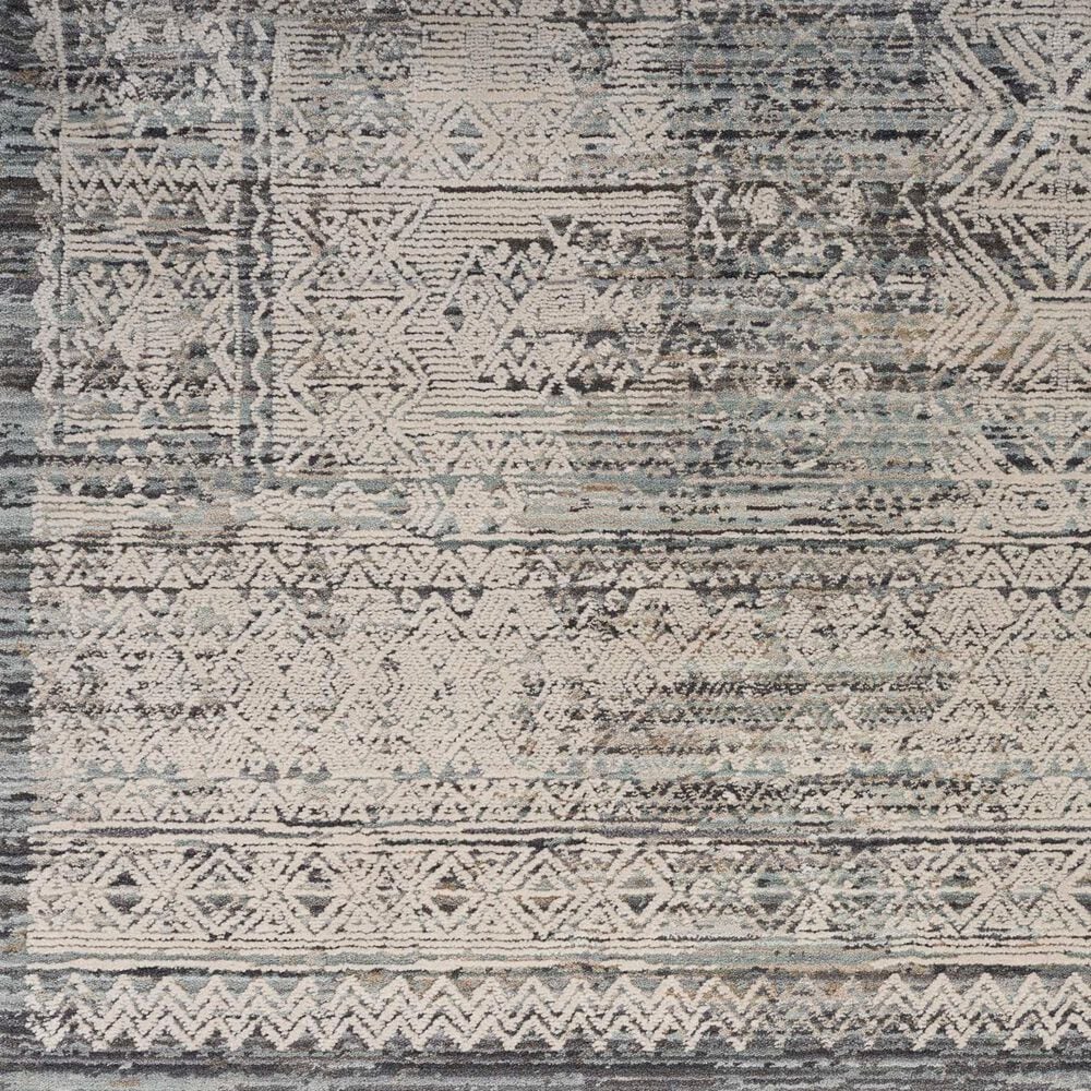Nourison Lynx 12&#39; x 15&#39;9&quot; Ivory and Blue Area Rug, , large