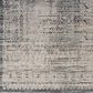 Nourison Lynx 12" x 15"9" Ivory and Blue Area Rug, , large