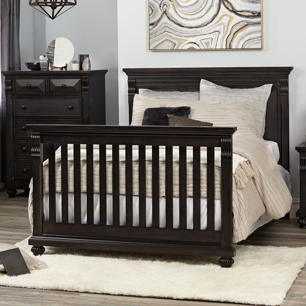 Kingsley Baby Sedona 4-In-1 Lifetime Convertible Crib in Bitter Sweet, , large