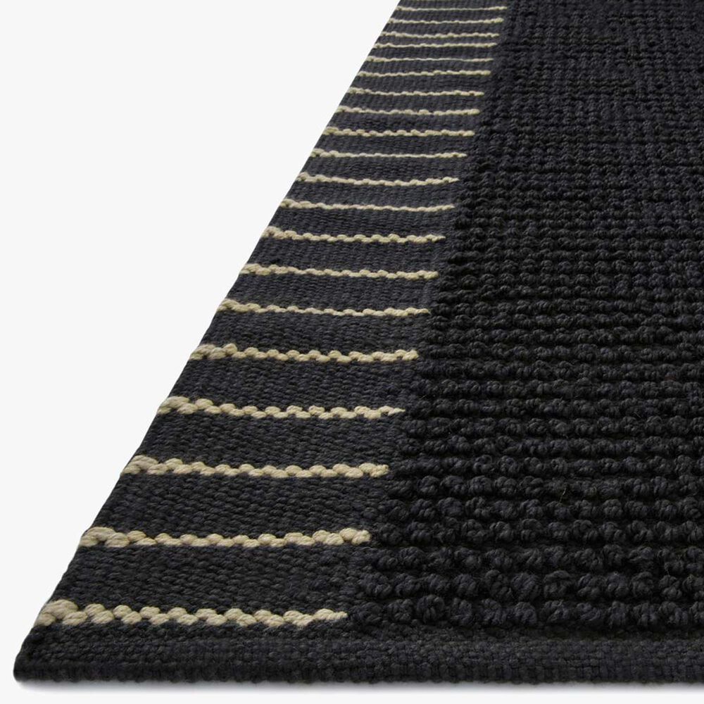 Magnolia Home Sadie 2&#39;3&quot; x 3&#39;9&quot; Black Area Performance Rug, , large