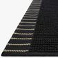 Magnolia Home Sadie 2"3" x 3"9" Black Area Performance Rug, , large
