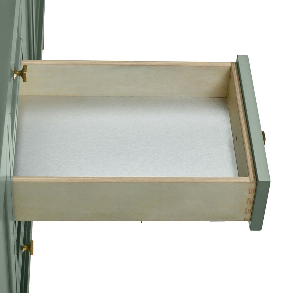 James Martin Vanities Chicago 72" Double Bathroom Vanity in Smokey Celadon with 3 cm Victorian Silver Quartz Top, Rectangular Sinks and FreePower Wireless Charger, , large