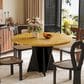 HOMLUX 47.2" Round Dining Table in Yellow - Table Only, , large