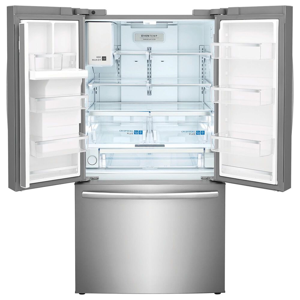 Frigidaire Gallery 2-Piece Kitchen Package with Standard-Depth French Door Refrigerator and 24&quot; Dishwasher in Stainless Steel, , large