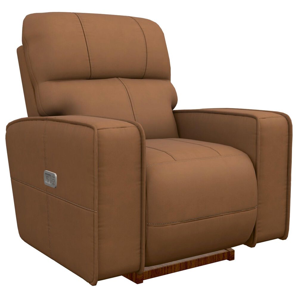La-Z-Boy Maddox Power Rocker Recliner with Headrest and Lumbar in Camel, , large