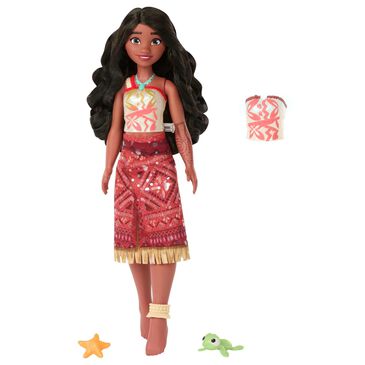 Disney Princess Swimming Tautai Moana Fashion Doll with Accessories in Multicolor, , large