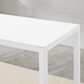 Linon Home Decor Holland 54" Outdoor Dining Table in White, , large