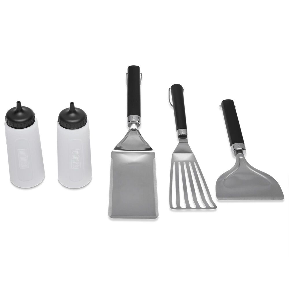 Weber 5-Piece Griddle Essentials Set in Stainless Steel, , large