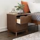 Linon Home Decor Polly 2-Drawer Nightstand in Walnut, , large