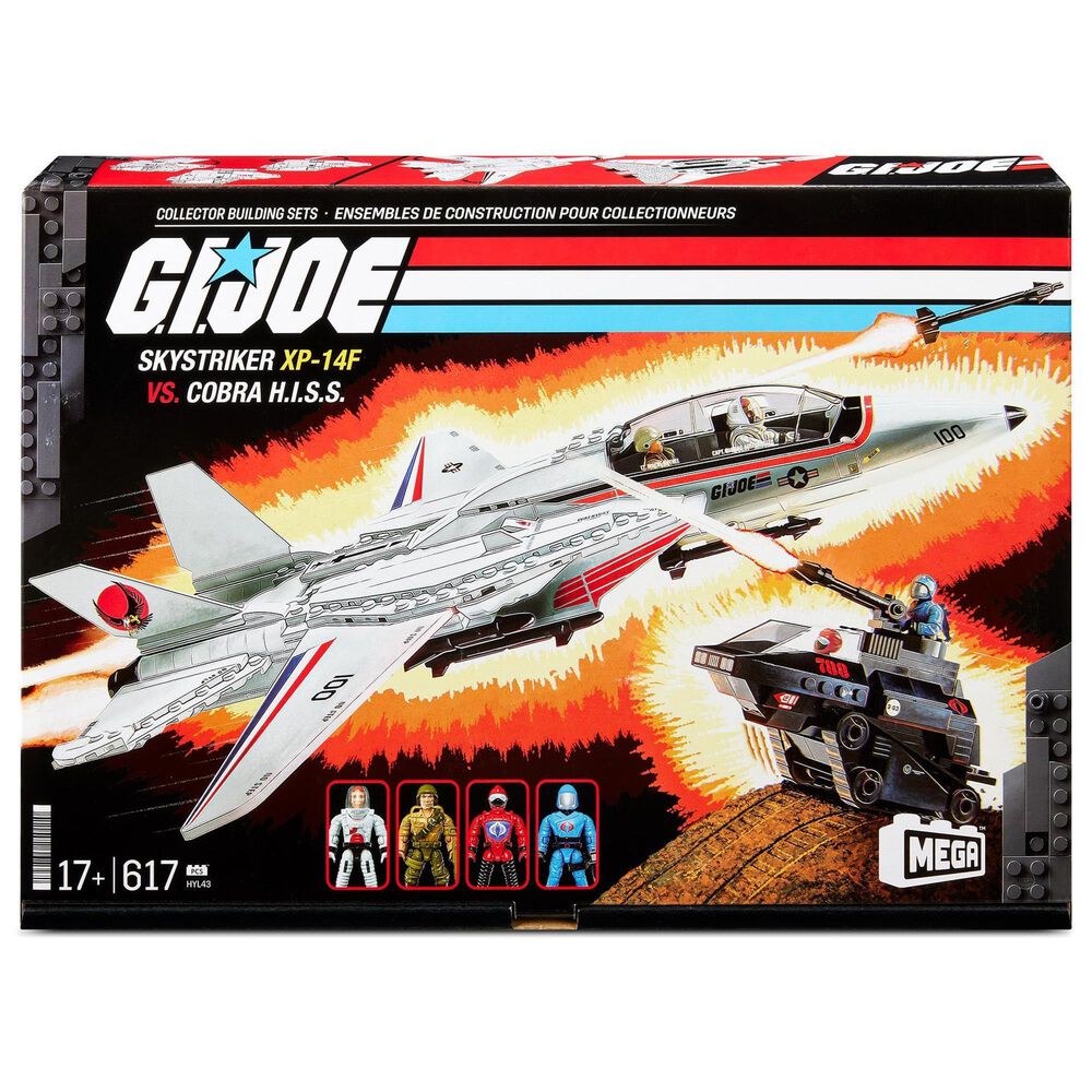 Mattel G.I. Joe Skystriker versus Cobra H.I.S.S. Building Set in Multicolor, , large