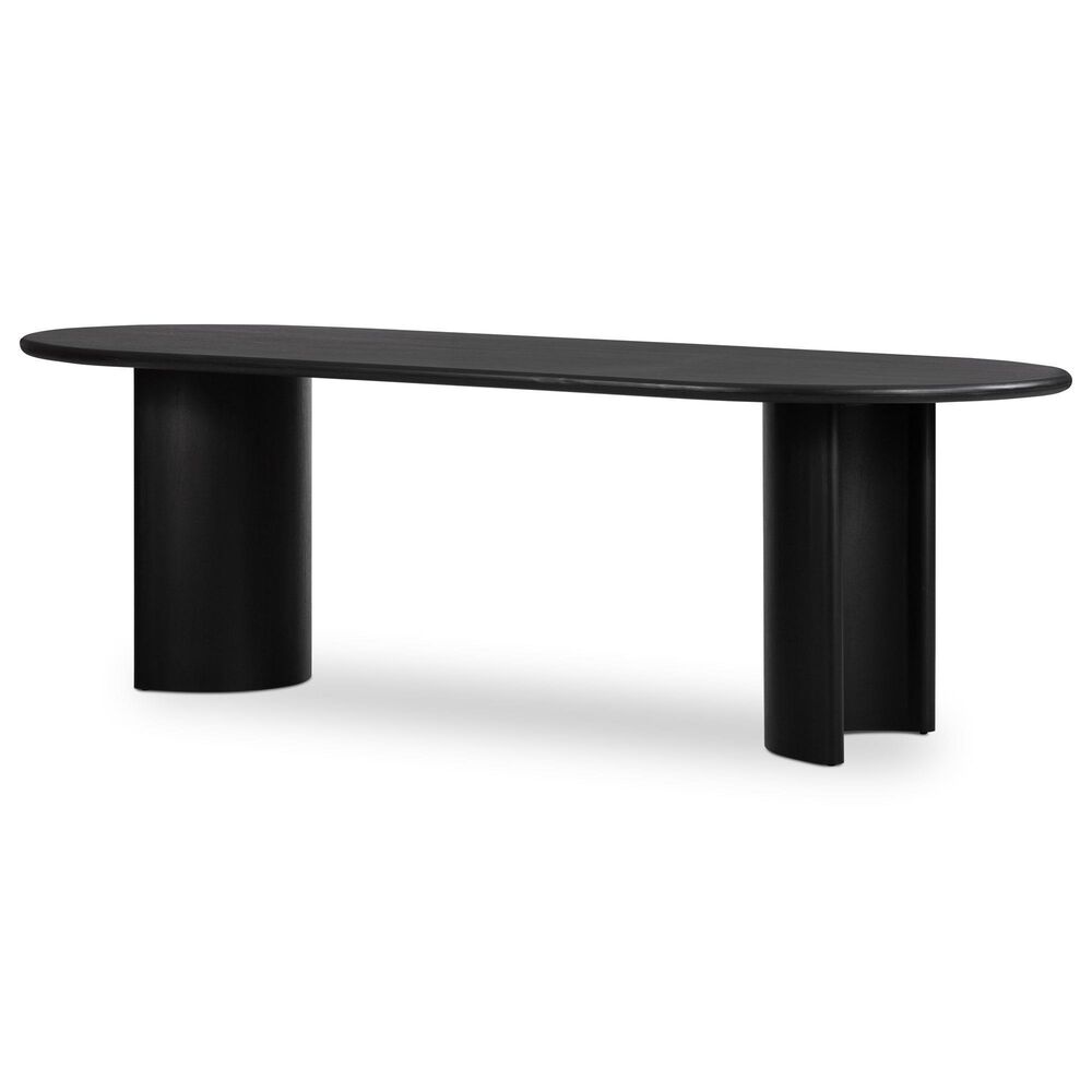 Four Hands Haiden Paden Dining Table in Black Acacia - Table Only, , large