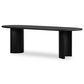 Four Hands Haiden Paden Dining Table in Black Acacia - Table Only, , large