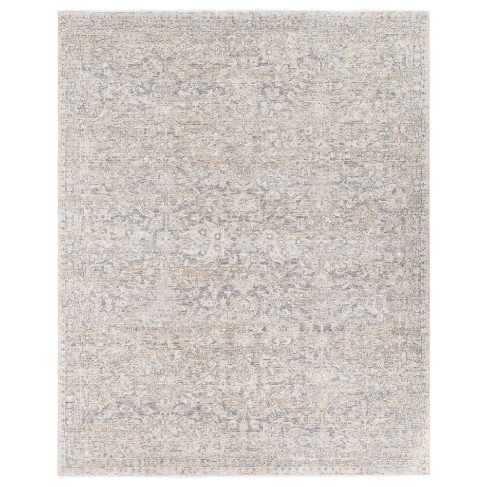 Surya Once Upon a Time Gray, Light Brown, Ivory, Tan and Light Gray 1"11" x 2"11" Area Rug, , large