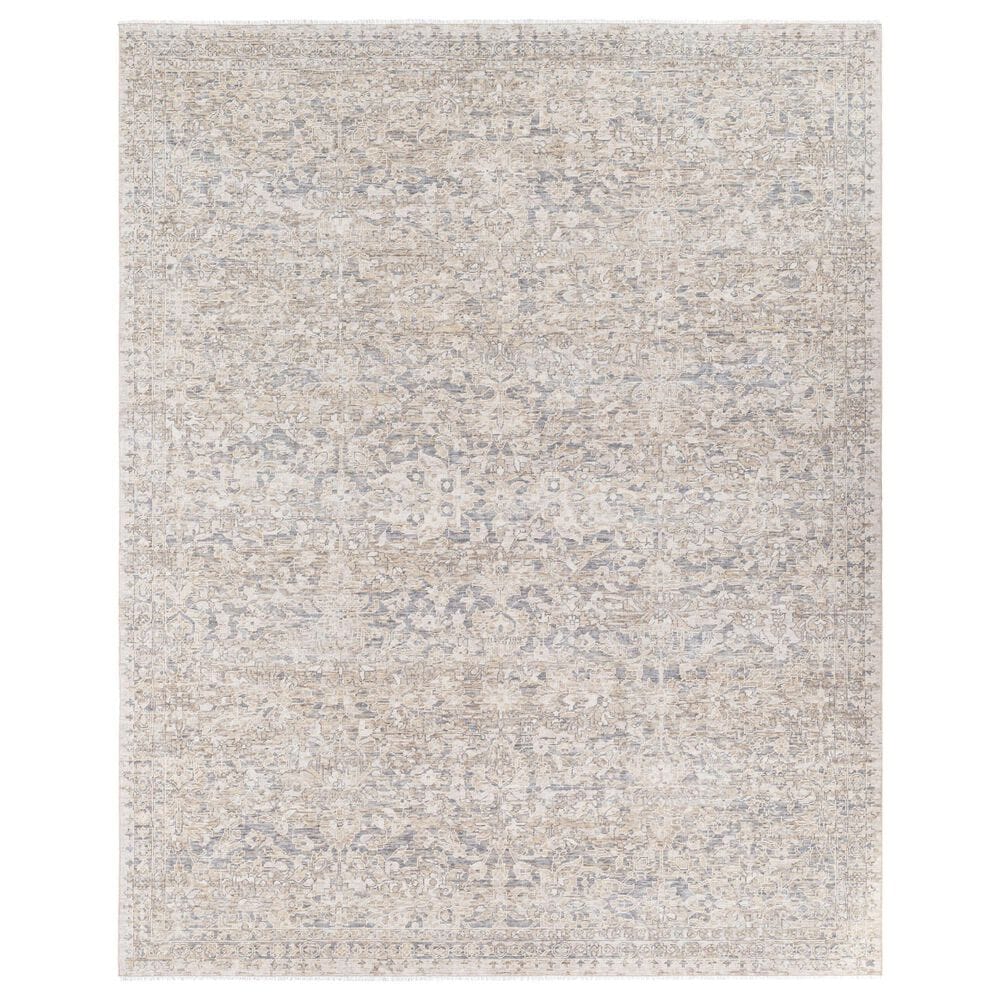 Surya Once Upon a Time Gray, Light Brown, Ivory, Tan and Light Gray 1"11" x 2"11" Area Rug, , large
