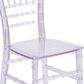Flash Furniture Hercules Kids Chiavari Chair in Transparent Crystal, , large
