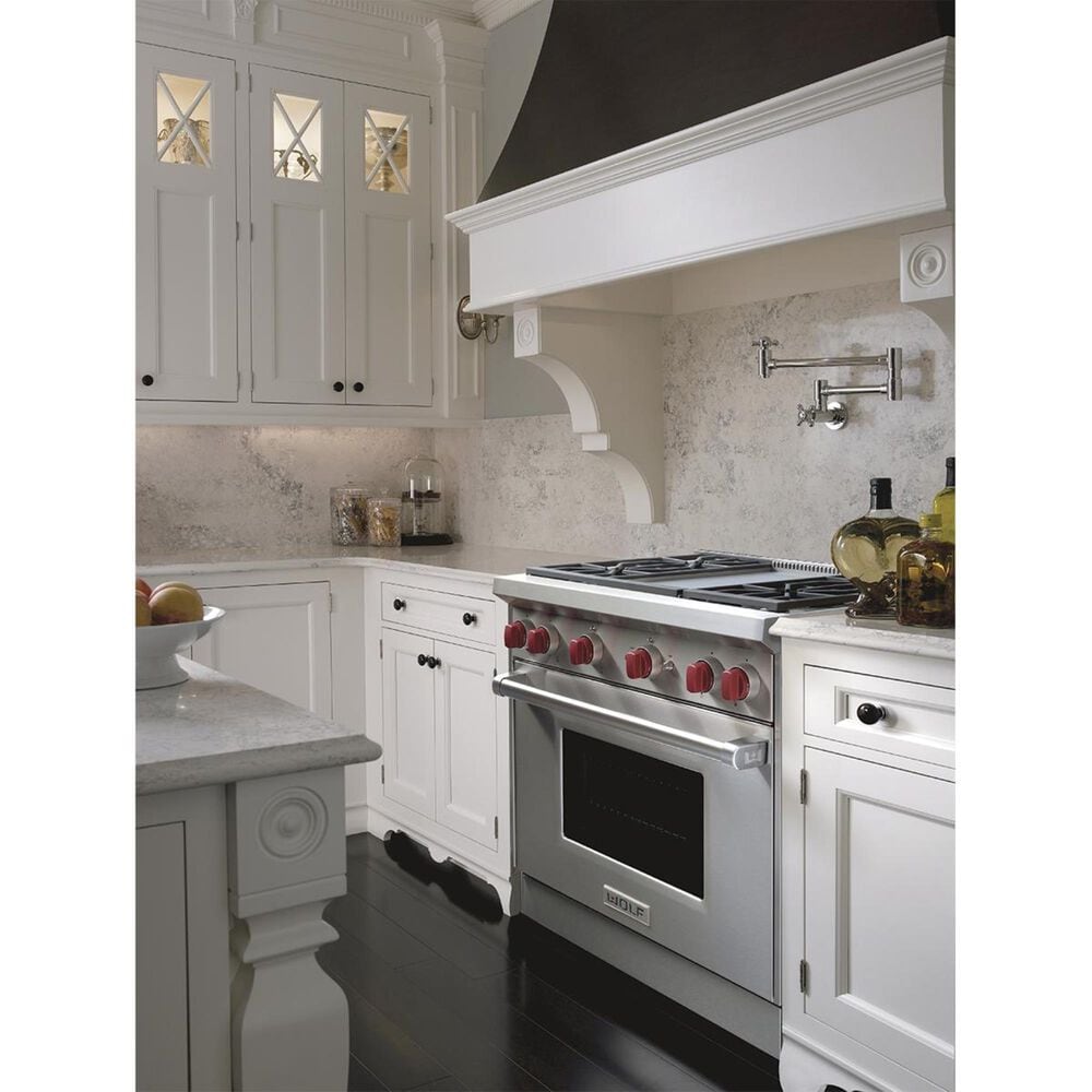 Wolf 5.5 Cu. Ft. Freestanding Gas Range, , large