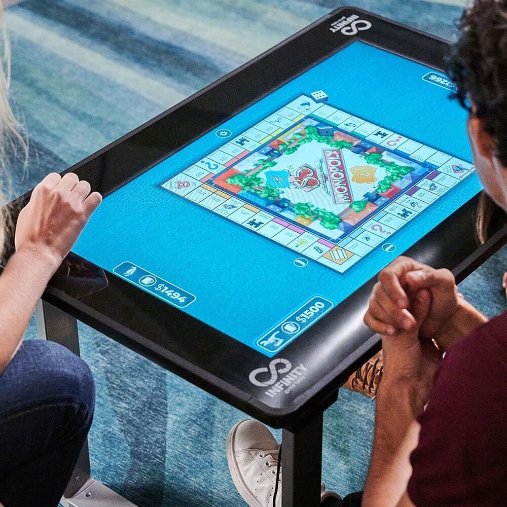 Arcade1up 32&quot; Screen Infinity Game Table in Black, , large