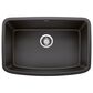 Blanco Valea 27" Single Bowl Kitchen Sink in Anthracite, , large