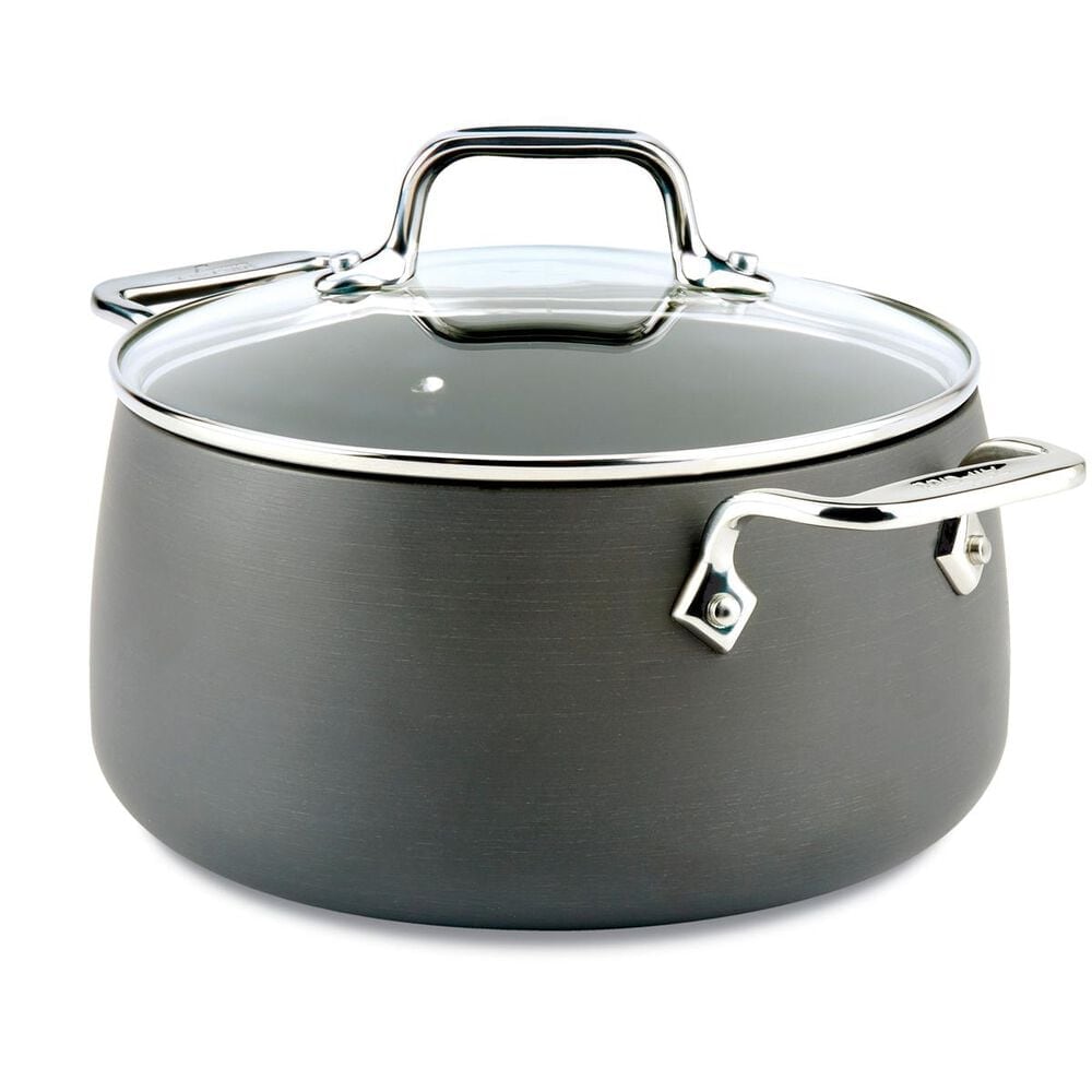 All-Clad Hard Anodized 4 Quart Soup Pot, , large