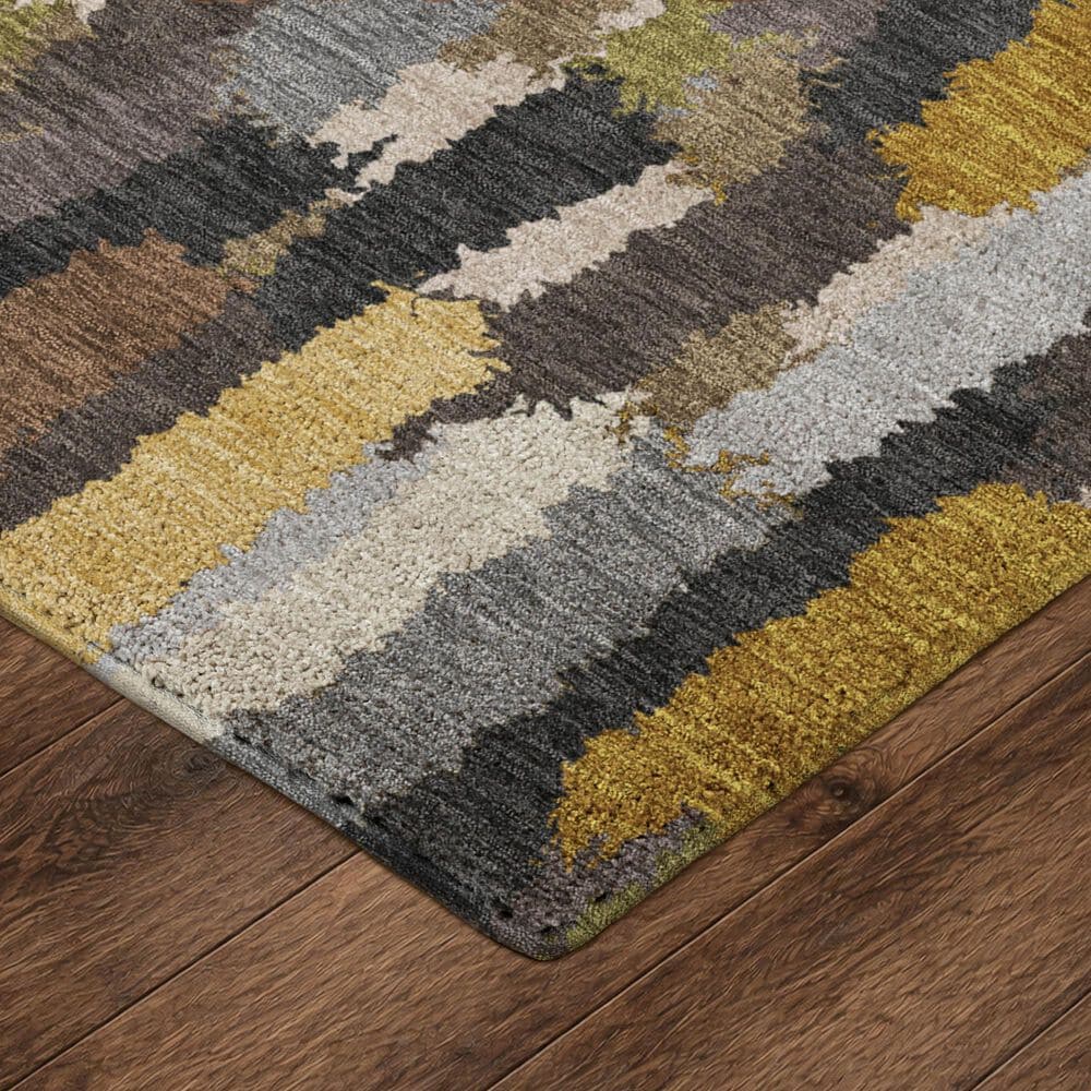 Dalyn Rug Company Kenner KN6 Black 9' x 12' Area Rug, , large