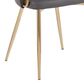 LumiSource Claire Accent Chair in Grey, , large